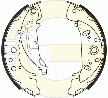 Brake Shoe Set 2