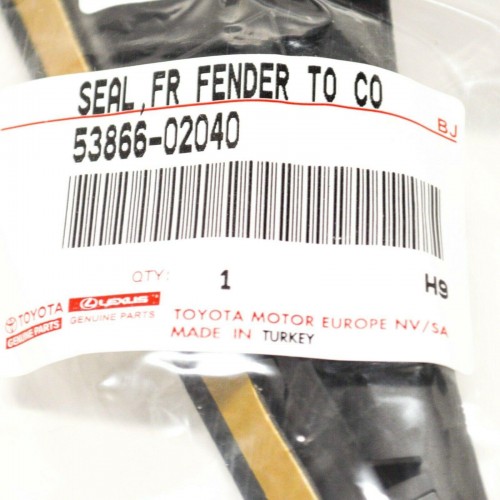 Seal, fr fender to c ; TR 7