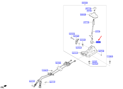 Gear Shift Lever Bearing 3