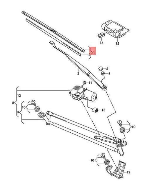 Aero Wiper Blade Kit 3