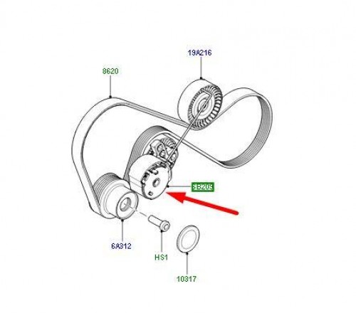 Belt Tensioner 8