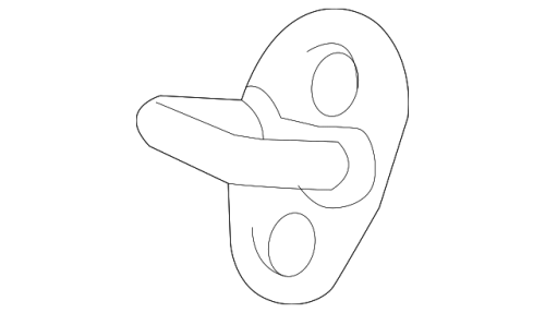 Door Lock Striker Plate