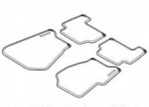 All Weather Floor Mats Set 4