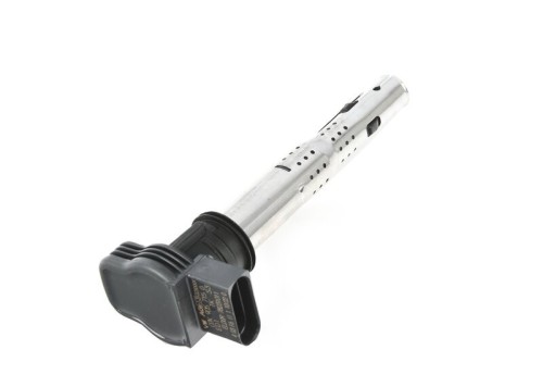 Ignition coil with spark plug cap 16