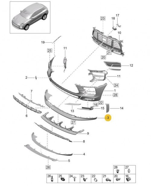 FRONTSPOILER SCHWARZ