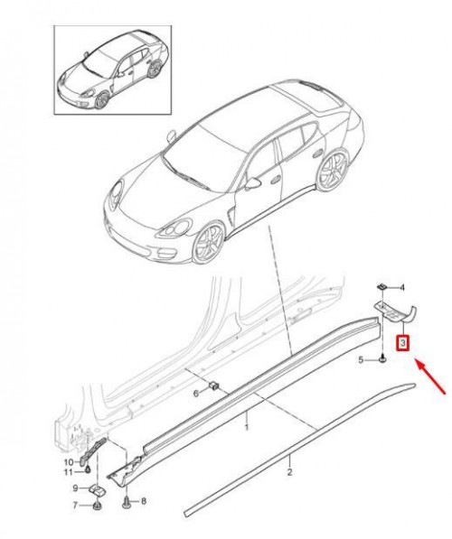 GUMMILEISTE SCHWARZ 4