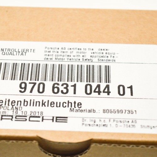 Direction indicator light 7