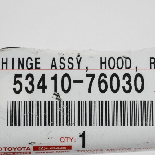 Hinge assy, hood, rh; JP 3