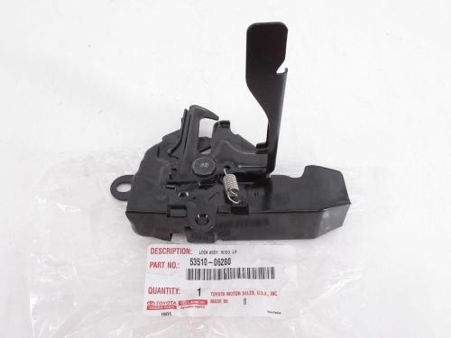 Lock assy, hood; US 6